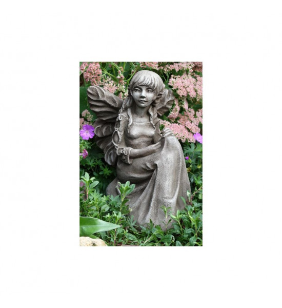 Stein nachdenkliche sitzende Steinguss Fee - Bluebell - Höhe  30 cm 
Höhe 30 cm
Breite 20 cm
Gewicht 6 kg

© by Fiona Scott