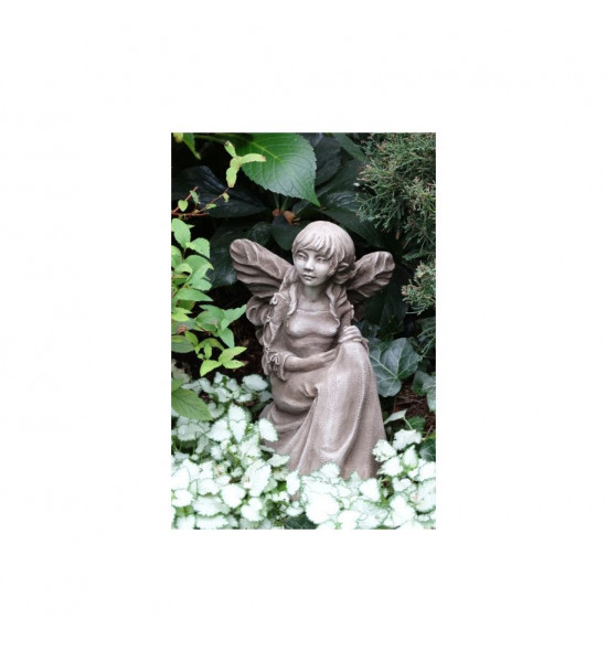 Stein nachdenkliche sitzende Steinguss Fee - Bluebell - Höhe  30 cm 
Höhe 30 cm
Breite 20 cm
Gewicht 6 kg

© by Fiona Scott