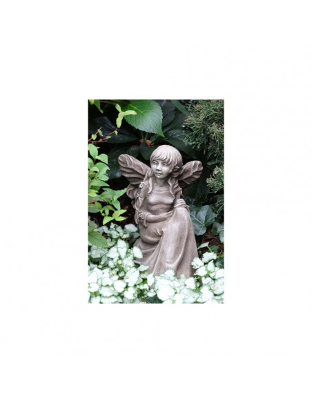 Stein nachdenkliche sitzende Steinguss Fee - Bluebell - Höhe  30 cm 
Höhe 30 cm
Breite 20 cm
Gewicht 6 kg

© by Fiona Scott