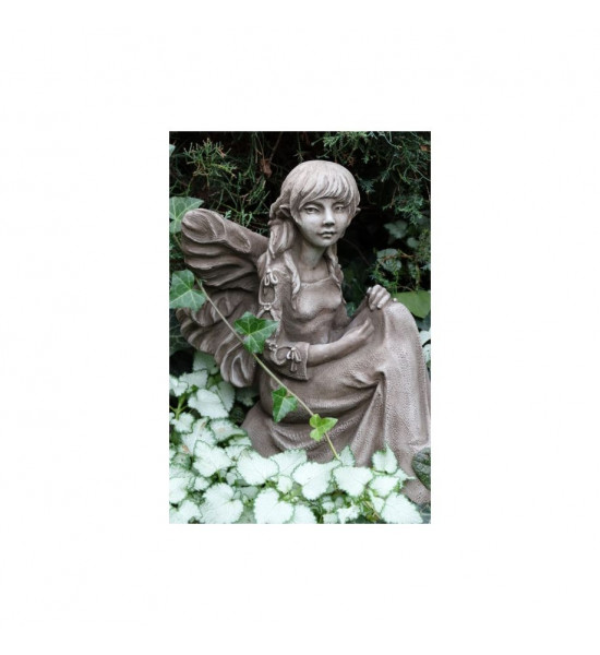 Stein nachdenkliche sitzende Steinguss Fee - Bluebell - Höhe  30 cm 
Höhe 30 cm
Breite 20 cm
Gewicht 6 kg

© by Fiona Scott