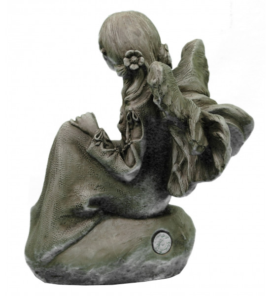 Stein nachdenkliche sitzende Steinguss Fee - Bluebell - Höhe  30 cm 
Höhe 30 cm
Breite 20 cm
Gewicht 6 kg

© by Fiona Scott