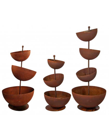 kreative Pflanzgefäße  Halbkugel Pflanzturm Topsy Truvy - Höhe 78 cm -  klein - Pflanz Etagere Ein ganz außergewöhnlicher modern