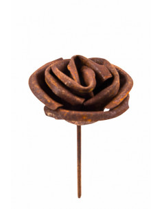 Gartendeko Rost Rosen Beetstecker mit Nagel Gartendeko Rost Ø 5 cm 
Durchmesser 5 cm
Nagel 12 cm