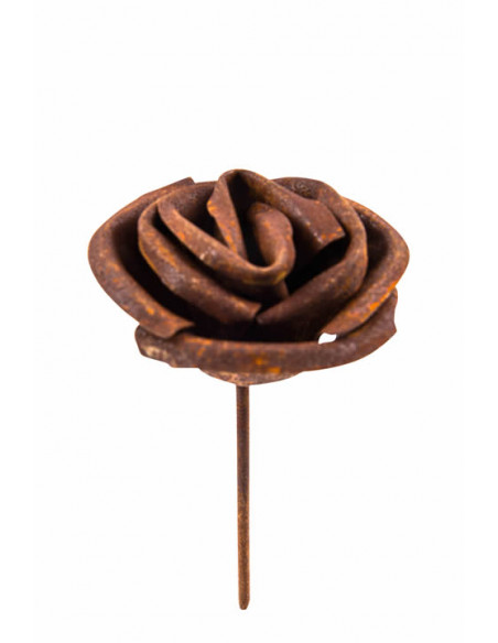 Gartendeko Rost Rosen Beetstecker mit Nagel Gartendeko Rost Ø 5 cm 
Durchmesser 5 cm
Nagel 12 cm
