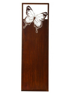 Sichtschutzwände und Paravents Sichtschutz Schmetterling filigran - Höhe 155 cm - Breite 50 cm - Paravent