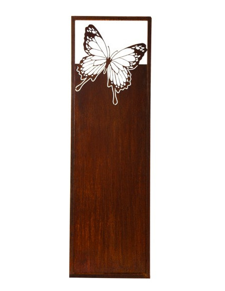 Sichtschutzwände und Paravents Sichtschutz Schmetterling filigran - Höhe 155 cm - Breite 50 cm - Paravent 