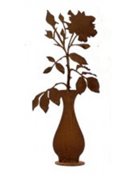 Blumen und Bäume Rosen Vase auf Platte - Höhe 40 cm - klein Rosenvase klein auf einer Platte zum Stellen aus Edelrost.
Höhe 4 Blumen und Bäume Rosen Vase auf Platte - Höhe 40 cm - klein Rosenvase klein auf einer Platte zum Stellen aus Edelrost.
Höhe 4