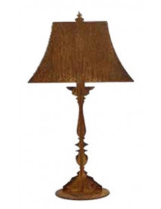 Lampen in Edelrost Lampe hoch auf Platte - Höhe 55 cm - flach 
Edelrost Lampe zum Stellen auf einer Standplatte.
Höhe 55 cm