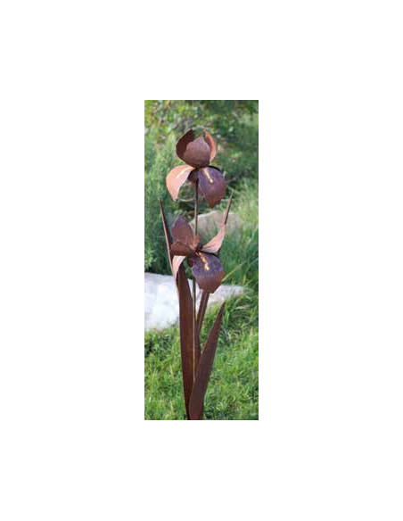 Blumen und Bäume Iris als Gartenstecker - mit Goldverzierung - Gesamthöhe 92 cm - Metall Blume 
Gesamthöhe 92 cm
Stablänge 80  Blumen und Bäume Iris als Gartenstecker - mit Goldverzierung - Gesamthöhe 92 cm - Metall Blume 
Gesamthöhe 92 cm
Stablänge 80