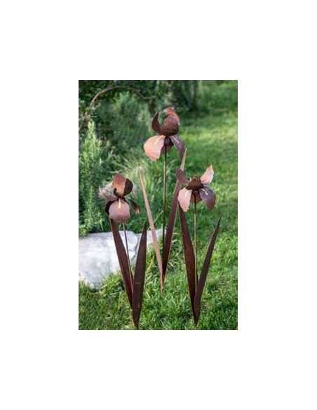 Blumen und Bäume Iris als Gartenstecker - mit Goldverzierung - Gesamthöhe 92 cm - Metall Blume 
Gesamthöhe 92 cm
Stablänge 80  Blumen und Bäume Iris als Gartenstecker - mit Goldverzierung - Gesamthöhe 92 cm - Metall Blume 
Gesamthöhe 92 cm
Stablänge 80