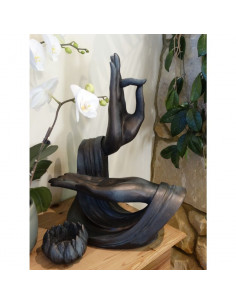 Start Steinguss Hände - Seligkeit - klein- mit Bronzeeffekt - Höhe 51 cm 
Steinguss Hände - Seligkeit - klein- mit Bronzeeffekt