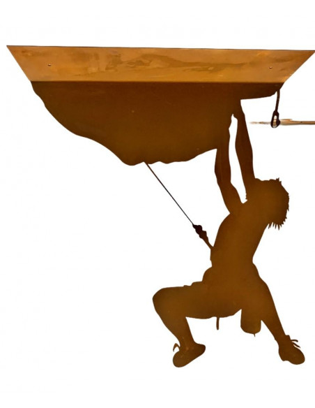 Deko zum Hängen Climber - Bergsteiger hängend - Höhe 21 cm Breite 19 cm moderne Deko Idee - klein Den Bergsteiger kann man entwe Deko zum Hängen Climber - Bergsteiger hängend - Höhe 21 cm Breite 19 cm moderne Deko Idee - klein Den Bergsteiger kann man entwe