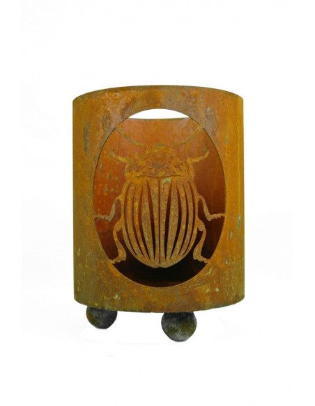Windlichter & Laternen Insektenwindlicht mit Kartoffelkäfer Höhe 18 cm - Windlichter mit Tiere 
Ø 16 cm
Höhe 18 cm
mit Boden