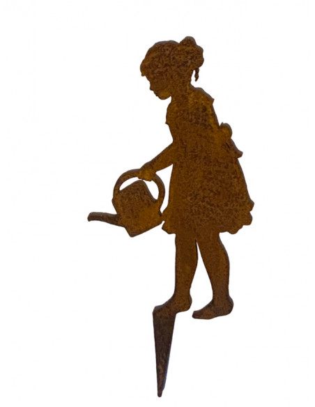 Gartendeko Rost gießendes Mädchen - Lisa - Höhe 18 cm - Gartenstecker und Stecker für Töpfe 
Höhe 18 cm
zzgl. Stecker
 Gartendeko Rost gießendes Mädchen - Lisa - Höhe 18 cm - Gartenstecker und Stecker für Töpfe 
Höhe 18 cm
zzgl. Stecker
