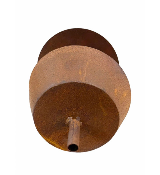 Vogel Deko Vogel Futterstelle mit Dach als Gartenstecker 140 cm hoch - mit Lilienspitze Diese elegante Vogelfutterstelle kannst 