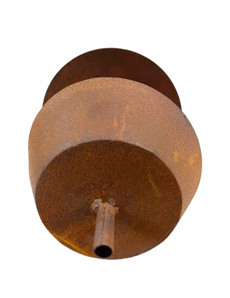 Vogel Deko Vogel Futterstelle mit Dach als Gartenstecker 140 cm hoch - mit Lilienspitze Diese elegante Vogelfutterstelle kannst 