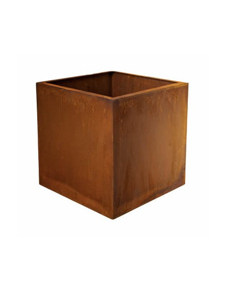 Pflanzgefäße + Schalen + Kronen Pflanzkasten eckig mit Rand - Höhe 35 - Länge 35 cm - Blumenkasten Eckiger Pflanzkasten mit Rand