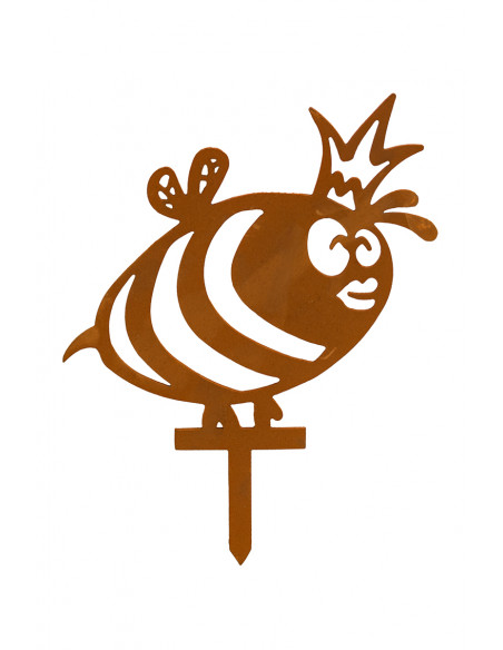Rost Beetstecker - Dicke Bienenkönigin - Höhe 16 cm