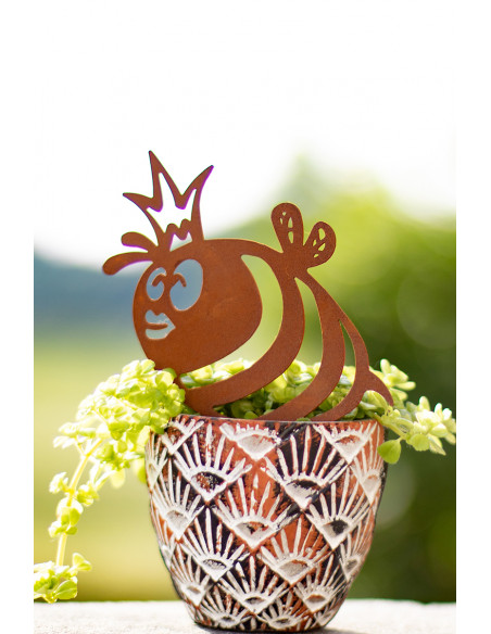 Rost Beetstecker - Dicke Bienenkönigin - Höhe 16 cm