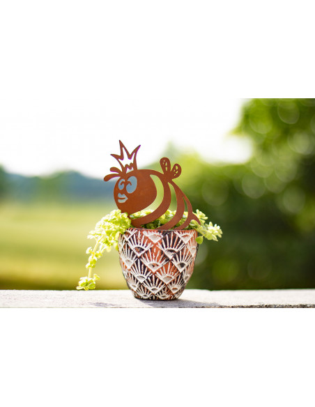 Rost Beetstecker - Dicke Bienenkönigin - Höhe 16 cm