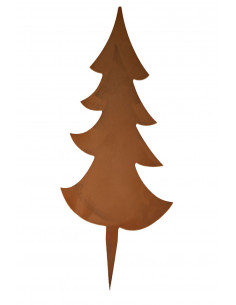 Großer Baum zum Stecken - aus Metall - Höhe 39 cm