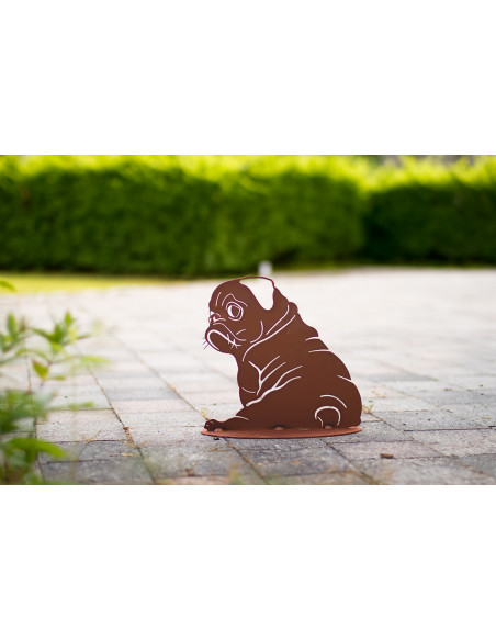 Deko Hund - Mops Oskar - Höhe 29 cm Deko Hund - Mops Oskar - Höhe 29 cm