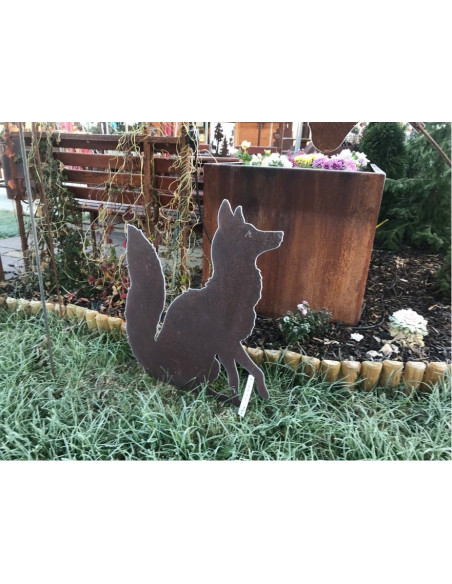 Tierstecker Edelrost Sitzender Fuchs auf Stab 60 cm Dekorativer Fuchs, sitzend auf Stab für Ihr Heim, Landhaus oder Garten
Höhe Tierstecker Edelrost Sitzender Fuchs auf Stab 60 cm Dekorativer Fuchs, sitzend auf Stab für Ihr Heim, Landhaus oder Garten
Höhe