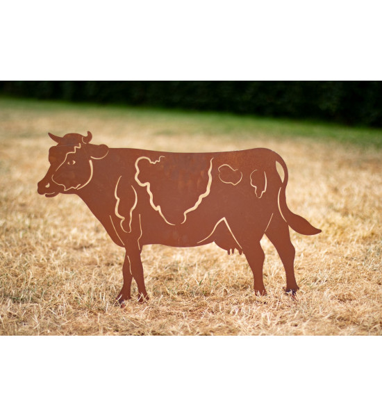 Start Deko Metallkuh - Molli - Breite: 66 cm 
Höhe: 40 cm
Breite: 66 cm
