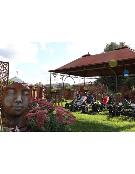 Pavillon und Kiosk Pavillon - Kiosk - 5m x 3m mit Blechdach Preis inkl. Lieferung und Aufbau! 
Länge 5m


Breite 3m

Höhe
