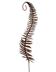 Farn Serie Farnblatt 110cm, gebogen, auf Curlstab 
Höhe 110 cm