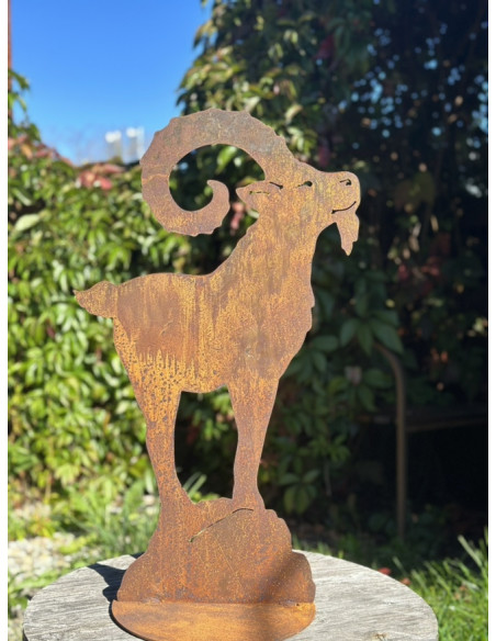 Steinbock auf Fels - Höhe 60 cm