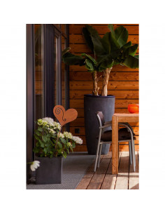 Start Gartenstecker - Heart of Love 25 cm breit (100 cm Stab): H: 22 cm,  B: 25 cm 2