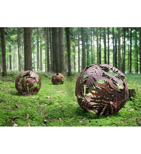 40 cm Kugeln Farnkugel - Ø 40 cm 
Durchmesser 40 cm
