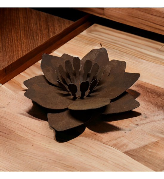 sonstige Blumen Blume - Fleur - aus Rost-Metall - mittel Durchmesser 27 cm Blume "Fleur" aus Rost-Metall - mittel

Durchmesser