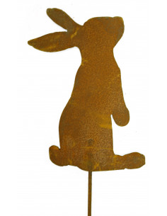 Ferrum Art Gartenfigur Mops Oscar - Edelrost, (1, 1 St., Hundedeko),  Edelrost