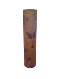 runde Rostsäulen Schmetterlingssäule - Farfalla -  RUND 100cm Höhe: 100cm
Durchmesser: 22cm
