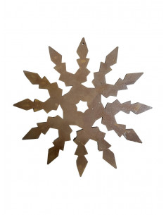 Weihnachtsbaumschmuck und Christbaumschmuck Christbaumschmuck - Schneekristall - groß - Ø 22 cm 
Der Schneekristall besitzt ein