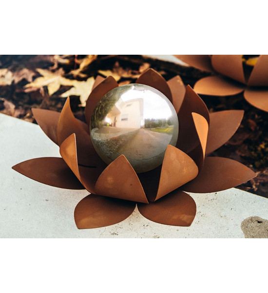 Rosen Glasseerose - inkl Edelstahlkugel - groß 55 cm Ø 

Glasseerose -55 cm Durchmesser


Edelstahlkugel- 18 cm Durchmesser