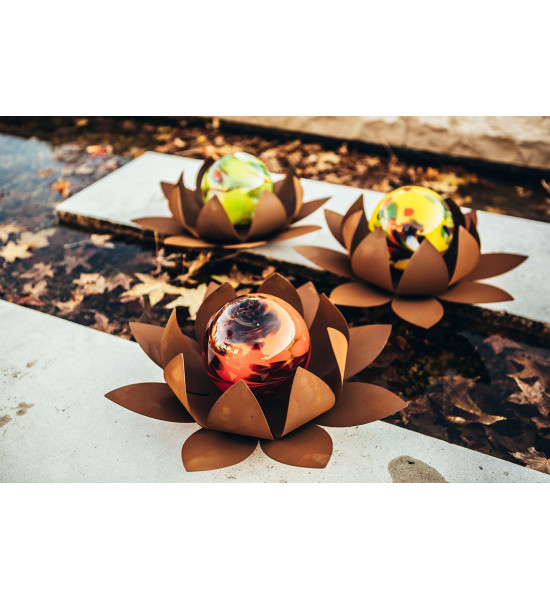 Rosen Glasseerose - inkl Edelstahlkugel - groß 55 cm Ø 

Glasseerose -55 cm Durchmesser


Edelstahlkugel- 18 cm Durchmesser