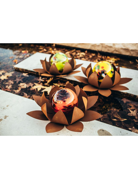 Rosen Glasseerose - inkl Edelstahlkugel - groß 55 cm Ø 

Glasseerose -55 cm Durchmesser


Edelstahlkugel- 18 cm Durchmesser