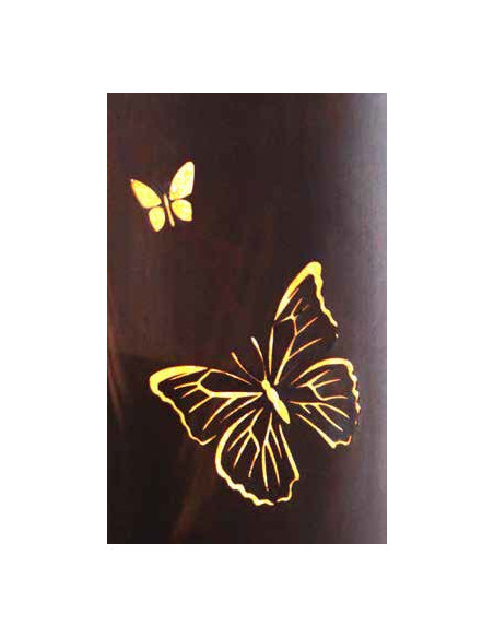 runde Rostsäulen Schmetterlingssäule - Farfalla - RUND 120cm Höhe: 120cm
Durchmesser: 22cm
