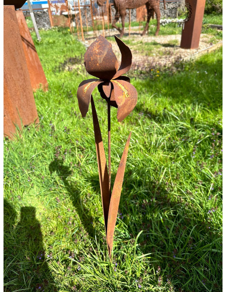 Blumen und Bäume Iris als Gartenstecker - mit Goldverzierung - Gesamthöhe 92 cm - Metall Blume 
Gesamthöhe 92 cm
Stablänge 80  Blumen und Bäume Iris als Gartenstecker - mit Goldverzierung - Gesamthöhe 92 cm - Metall Blume 
Gesamthöhe 92 cm
Stablänge 80