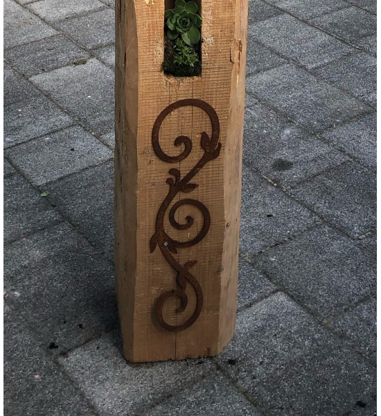 Ornamente, Curls und Geschwungenes Ornament zum Aufhängen Länge 32 cm Variante 2 
Länge 32 cm
Breite 9 cm
