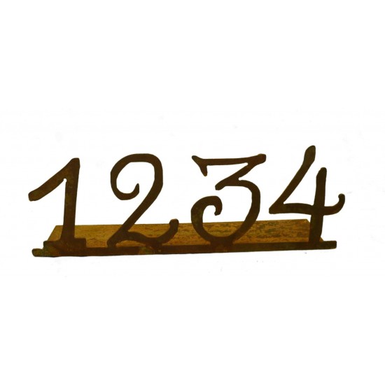 Adventszahlen 1,2,3,4, Weihnachtsdeko zum selbst gestalten