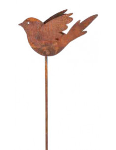 Start fliegender Vogel mit doppeltenFlügel - Länger 16 cm  2
