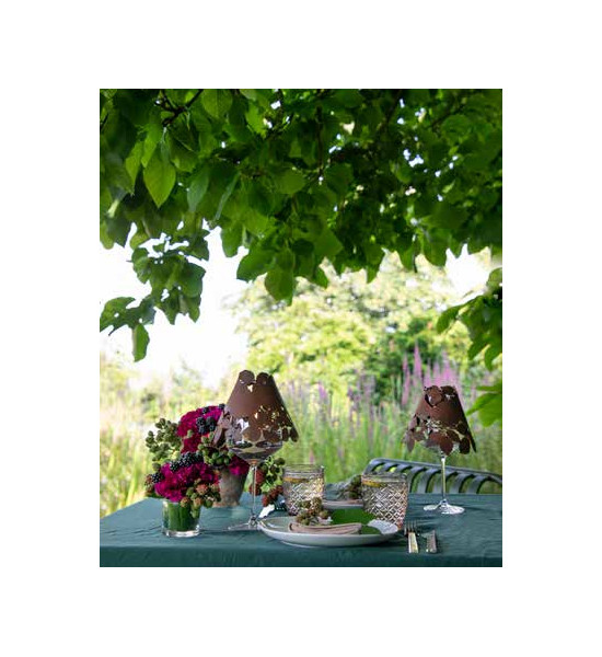 Start Weinglasschirm Brombeerranke - Höhe 13 cm 
Höhe 13 cm