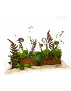 Deko Farn Farnstecker breit - Größe 2 - Höhe 42 cm Verleihe Deinem Garten mit dem breiten Farnstecker eine besondere Note. Diese 2