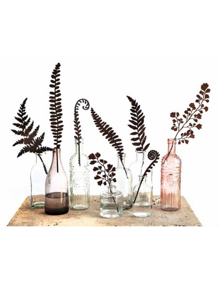 Farnstecker mit rundlichen Blättern - Größe 2 - Höhe 51 cm Hol Dir mit dem Farnstecker mit rundlichen Blättern ein elegant