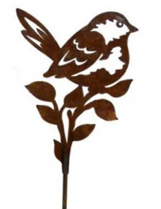 Vogel Deko Piepmatz - Meise als Gartenstecker - klein - Höhe 22 cm - Vogelstecker 
Höhe 22 cm
Breite 12 cm
Stablänge 30 cm