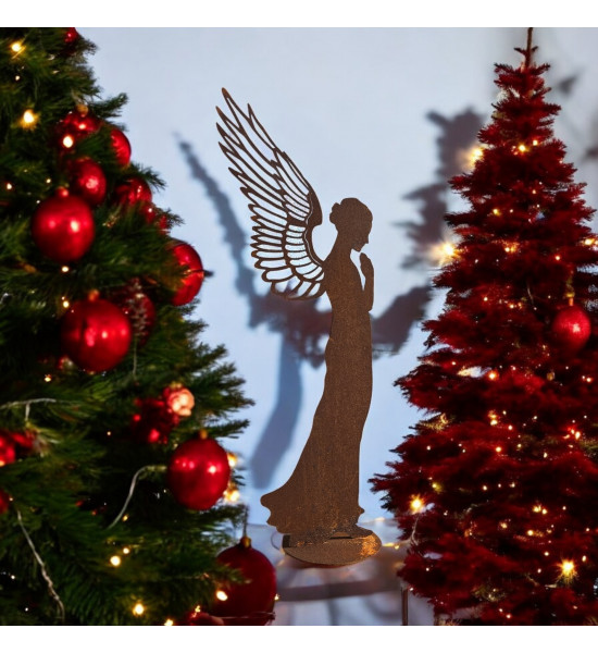 Engelfiguren kaufen und Engel Bastel-Ideen Engelfigur Santine Höhe 55 cm - anmutiger Engel mit betenden Händen 
Höhe 55 cm
Bre